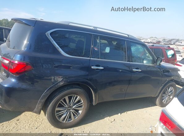 JN8AZ2AF0M9719070 2021 INFINITI QX80 Черный Вид задней части салона