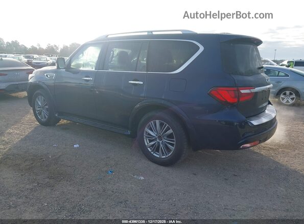 JN8AZ2AF7R9765129 2024 INFINITI QX80 Синий Задняя левая четверть