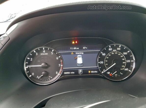 JN8AZ2AF9M9720136 2021 INFINITI QX80 Синий Вид щитка приборов