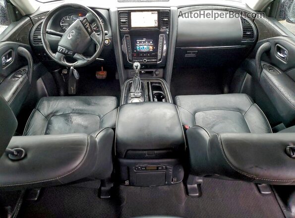 JN8AZ2AF9M9720136 2021 INFINITI QX80 Синий Вид панели приборов