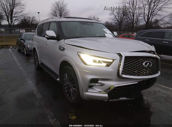 JN8AZ2BC0P9490091 2023 INFINITI QX80 Серый Передняя правая четверть