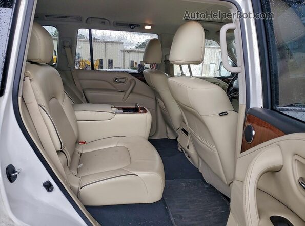 JN8AZ2NF0K9687907 2019 INFINITI QX80 Белый Вид задних сидений