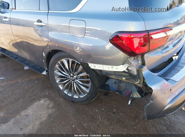 JN8AZ2NF3J9664281 2018 INFINITI QX80 Gray 
