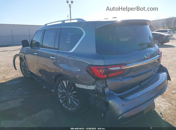JN8AZ2NF3J9664281 2018 INFINITI QX80 Gray Задня ліва чверть