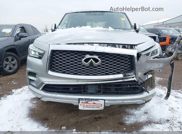 JN8AZ2NF5L9703178 2020 INFINITI QX80 Silver Widok z przodu