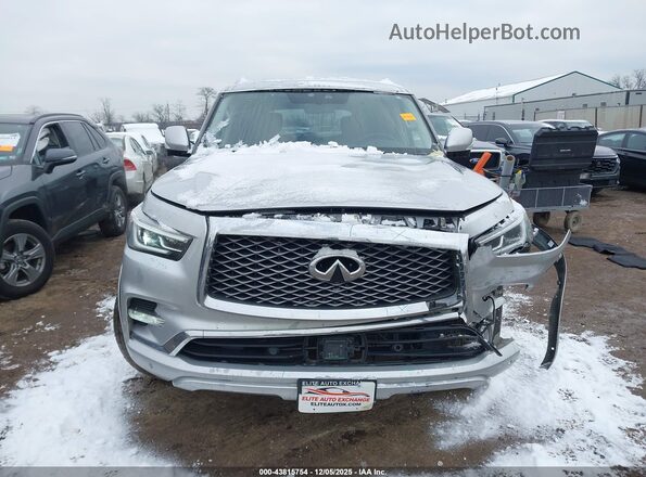 JN8AZ2NF5L9703178 2020 INFINITI QX80 Silver Widok zestawu wskaźników