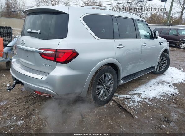 JN8AZ2NF5L9703178 2020 INFINITI QX80 Silver Tył prawy