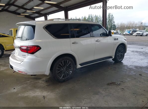 JN8AZ2NF6L9700547 2020 INFINITI QX80 White Задня права чверть