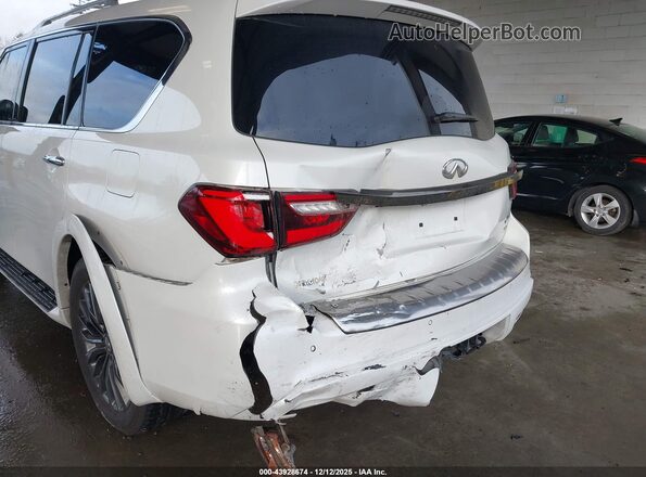 JN8AZ2NF6L9700547 2020 INFINITI QX80 White Вид спереду