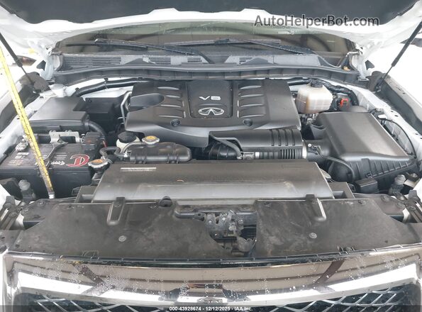JN8AZ2NF6L9700547 2020 INFINITI QX80 White Вид ззаду