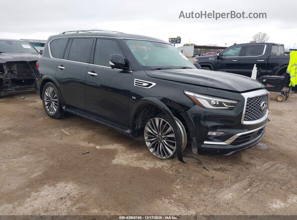 JN8AZ2NF9L9701725 2020 INFINITI QX80 Черный Передняя правая четверть
