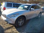 2017 Infiniti Qx70   Серебряный vin: JN8CS1MW1HM414943