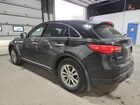 2017 Infiniti Qx70 Black vin: JN8CS1MW5HM414542