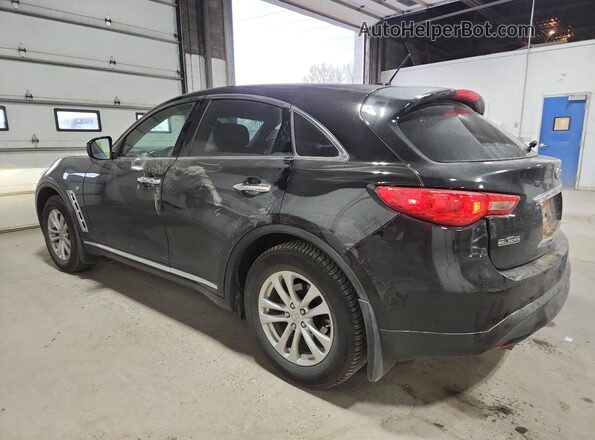 JN8CS1MW5HM414542 2017 INFINITI QX70 Black Задня ліва чверть