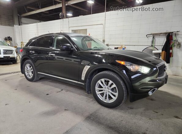 JN8CS1MW5HM414542 2017 INFINITI QX70 Black Передня права чверть