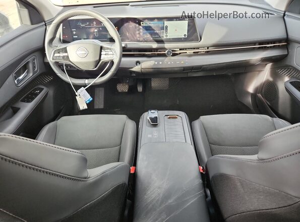 JN8DF0BF5SM768283 2025 NISSAN ARIYA White Widok deski rozdzielczej
