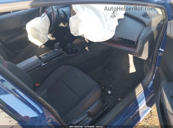 JTDACACU0R3039506 2024 TOYOTA PRIUS PRIME Синий Вид салона спереди