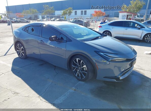 JTDACACUXR3012801 2024 TOYOTA PRIUS PRIME Gray Delantero derecho