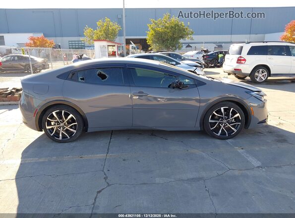 JTDACACUXR3012801 2024 TOYOTA PRIUS PRIME Gray Vista interior trasera
