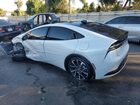 2024 Toyota Prius Prime Se Белый vin: JTDACACUXR3018677 Damage: Left Rear Door, Light Scratch, 5 To 6 Inches