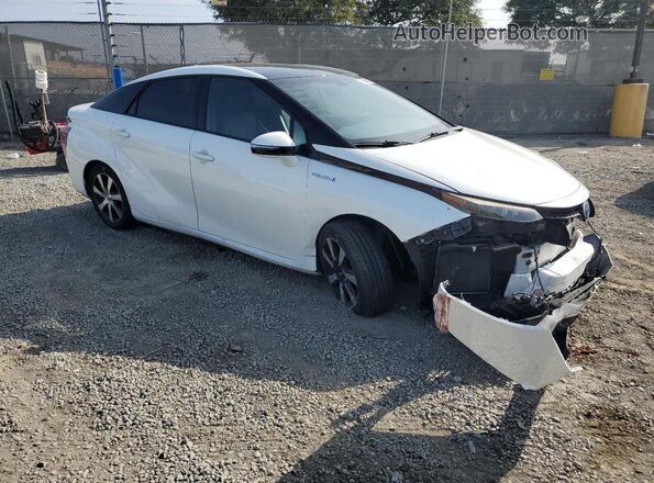 JTDBVRBD0JA004916 2018 TOYOTA MIRAI Белый Передняя правая четверть