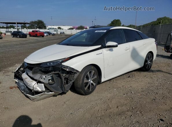 JTDBVRBD0JA004916 2018 TOYOTA MIRAI Белый Передняя левая четверть