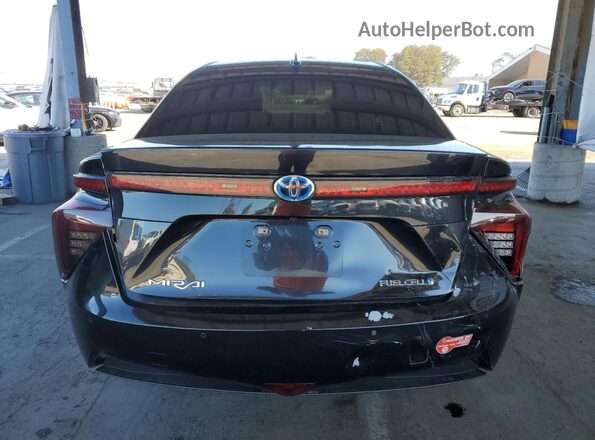 JTDBVRBD1HA001503 2017 TOYOTA MIRAI Black Հետևի տեսք