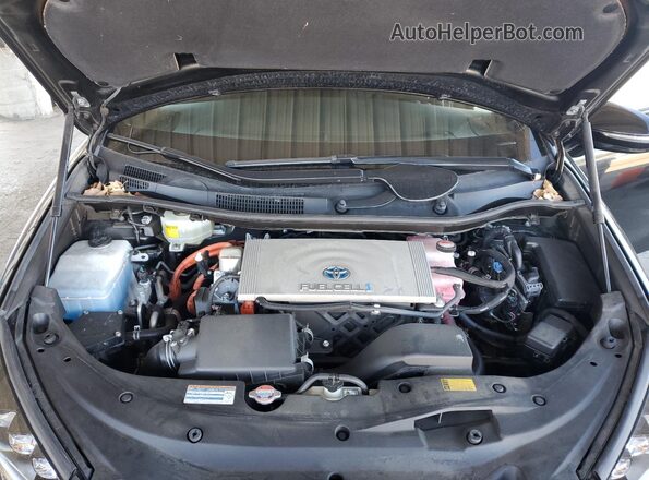 JTDBVRBD1HA001503 2017 TOYOTA MIRAI Black Սալոնի հետևի տեսք