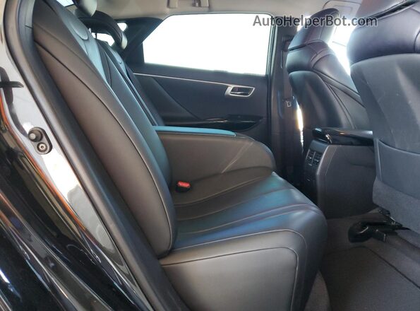 JTDBVRBD1HA001503 2017 TOYOTA MIRAI Black Հետևի նստատեղերի տեսք