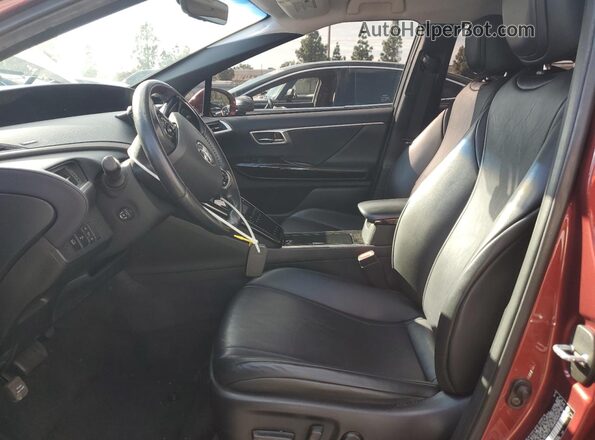 JTDBVRBD2JA004318 2018 TOYOTA MIRAI Бордовый Вид салона спереди