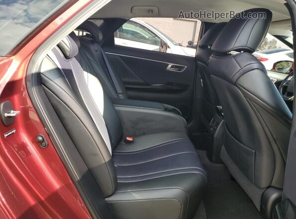 JTDBVRBD2JA004318 2018 TOYOTA MIRAI Бордовый Вид задних сидений