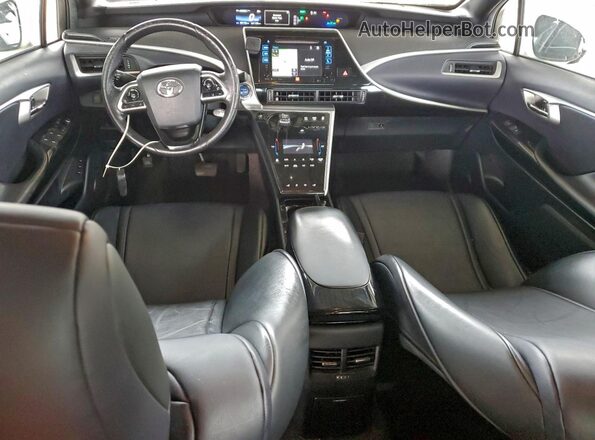 JTDBVRBD3HA001552 2017 TOYOTA MIRAI Белый Вид панели приборов