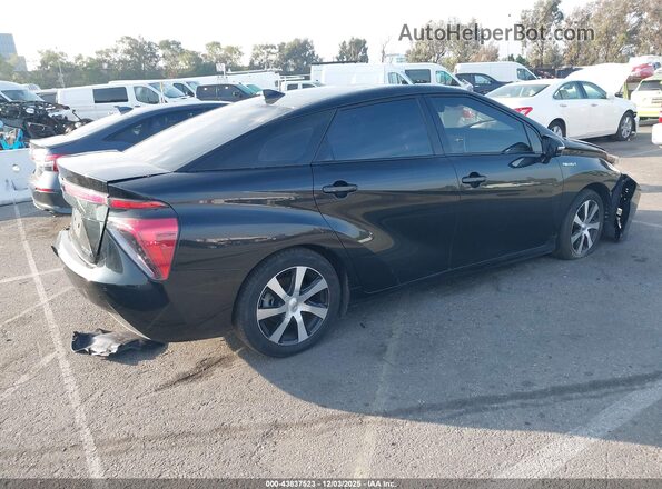 JTDBVRBD3KA007424 2019 TOYOTA MIRAI Black Trasero derecho