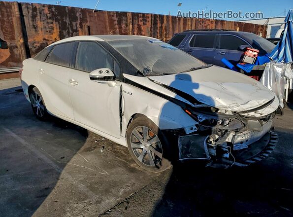JTDBVRBD6HA001593 2017 TOYOTA MIRAI Белый Передняя правая четверть
