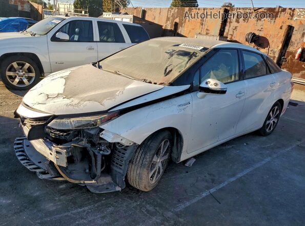 JTDBVRBD6HA001593 2017 TOYOTA MIRAI Белый Передняя левая четверть