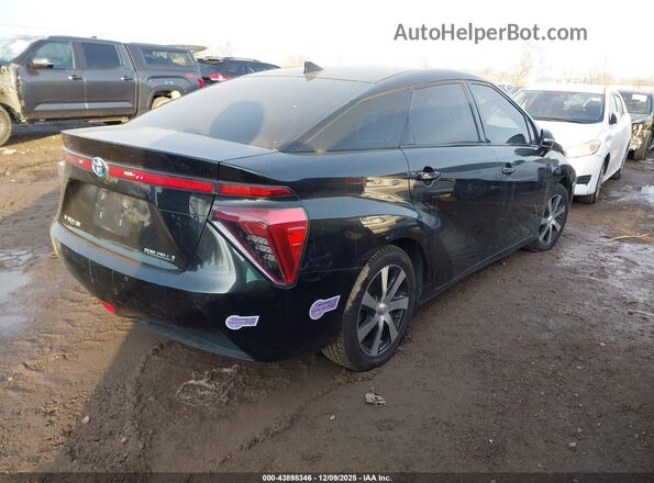 JTDBVRBD6JA004015 2018 TOYOTA MIRAI Black Tył prawy