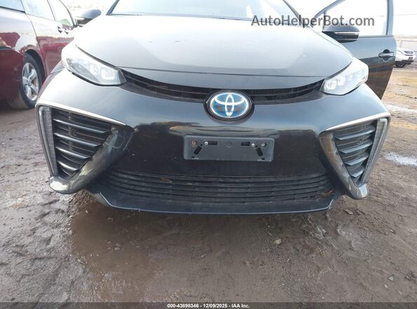 JTDBVRBD6JA004015 2018 TOYOTA MIRAI Black Widok z przodu