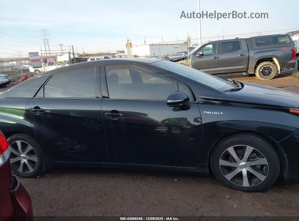 JTDBVRBD6JA004015 2018 TOYOTA MIRAI Black Widok wnętrza z tyłu