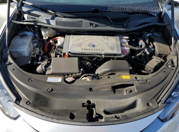 JTDBVRBD7LA008142 2020 TOYOTA MIRAI Silver Вид задньої частини салону