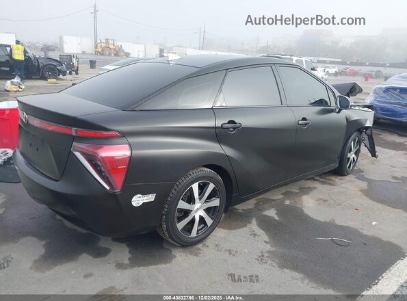 JTDBVRBD8HA001479 2017 TOYOTA MIRAI Black უკანა მარჯვენა