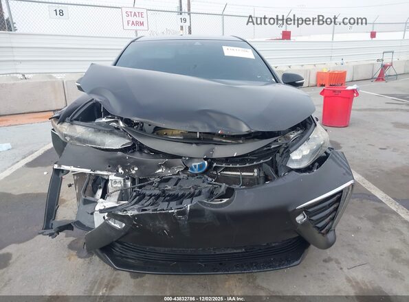 JTDBVRBD8HA001479 2017 TOYOTA MIRAI Black ხელსაწყოთა პანელის ხედი