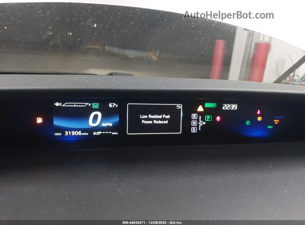 JTDBVRBD9HA003452 2017 TOYOTA MIRAI Серый Вид задних сидений