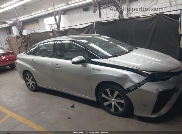 JTDBVRBD9HA003452 2017 TOYOTA MIRAI Серый Вид задней части салона