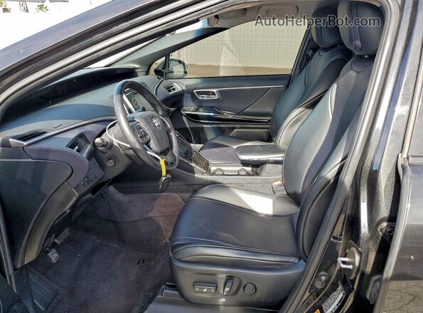 JTDBVRBD9JA004316 2018 TOYOTA MIRAI Черный Вид салона спереди