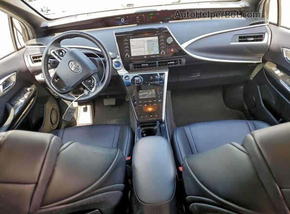 JTDBVRBDXKA006173 2019 TOYOTA MIRAI White Առջևի վահանակի տեսք
