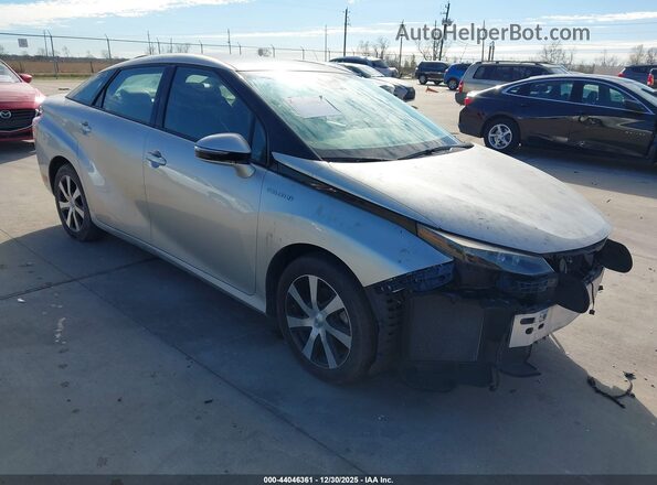 JTDBVRBDXKA006870 2019 TOYOTA MIRAI Gray Delantero derecho