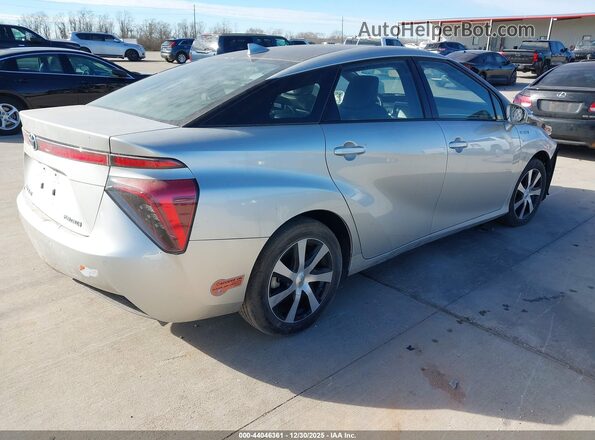 JTDBVRBDXKA006870 2019 TOYOTA MIRAI Gray Trasero derecho