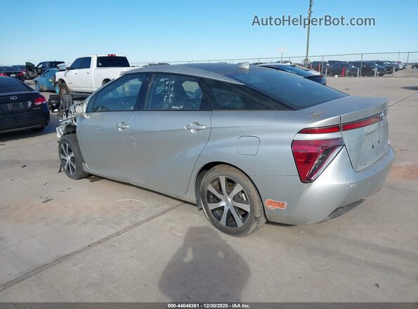 JTDBVRBDXKA006870 2019 TOYOTA MIRAI Gray Trasero izquierdo