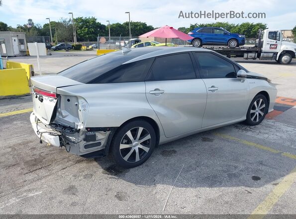 JTDBVRBDXKA007713 2019 TOYOTA MIRAI Silver უკანა მარჯვენა