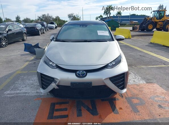 JTDBVRBDXKA007713 2019 TOYOTA MIRAI Silver უკანა სალონის ხედი